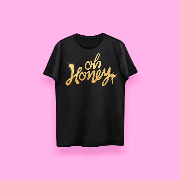 Oh, honey! (playera negra) - Imagen 2