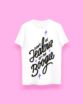 RuPaul Jealous of my boogie (playera blanca)