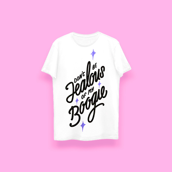 RuPaul Jealous of my boogie (playera blanca)