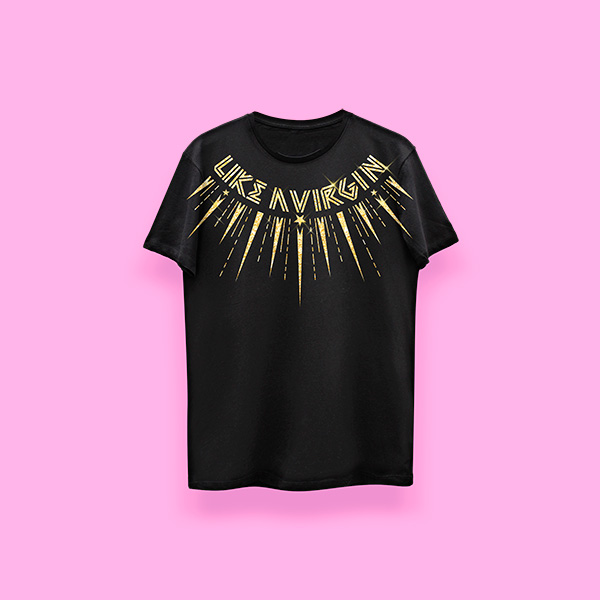 Like a virgin (playera negra)