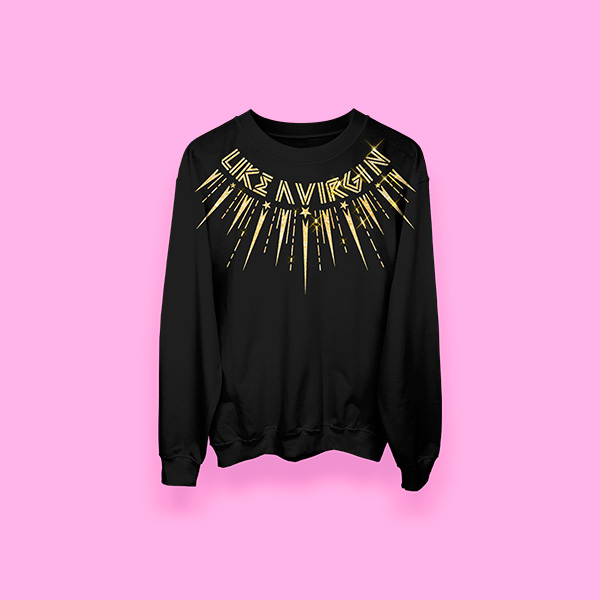 Like a virgin (sudadera negra) - Imagen 2
