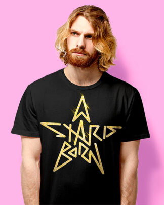 Lady Gaga A star is born (playera negra)