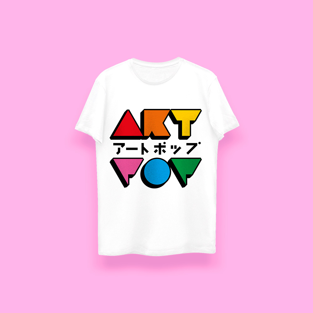 Art pop (playera blanca)