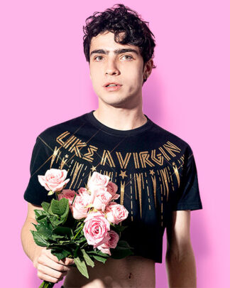Like a virgin crop-top (playera corta negra)