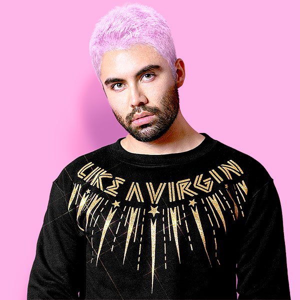 Like a virgin (sudadera negra)