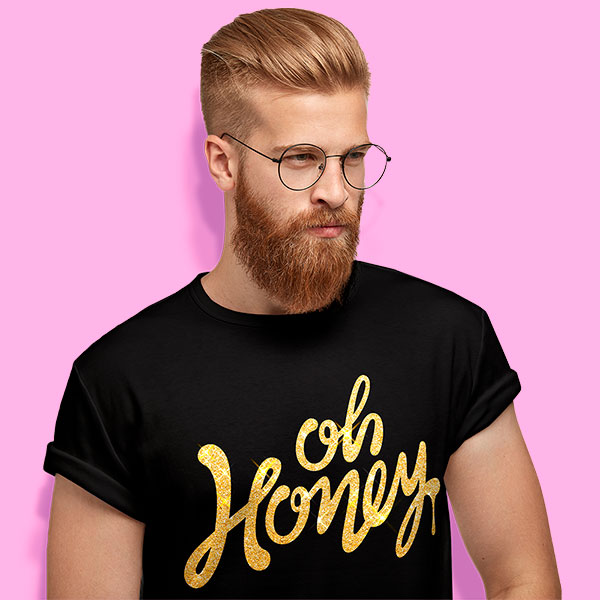 Oh, honey! (playera negra)