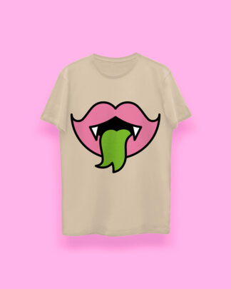 Halloween Vampire kiss (playera arena)