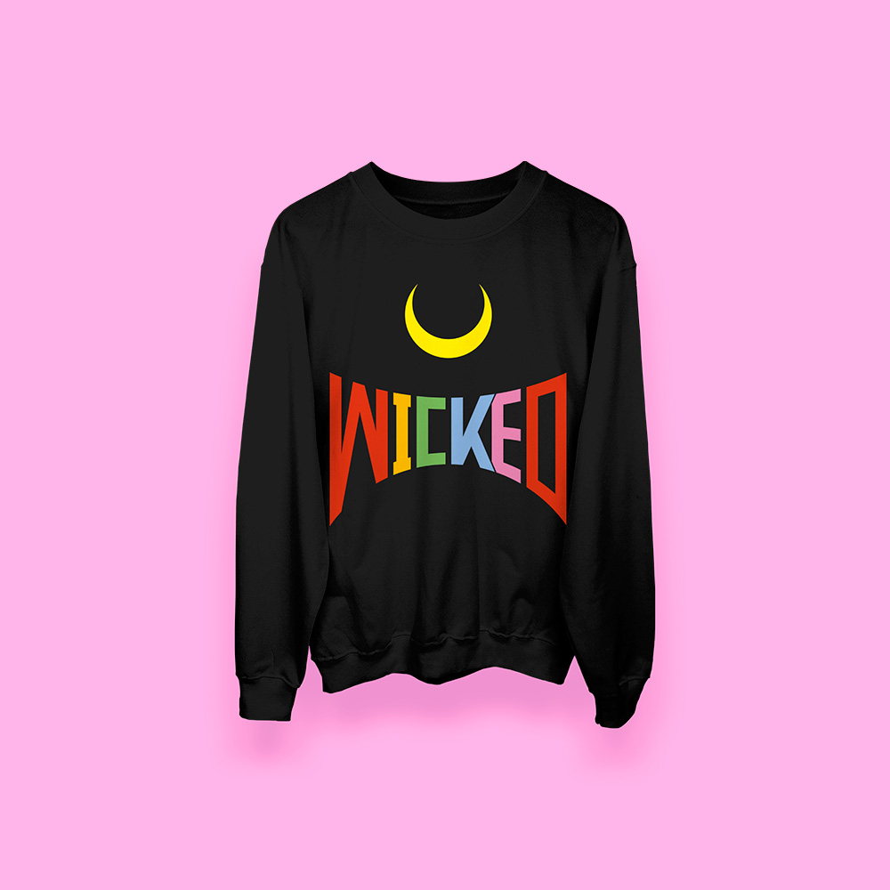 Wicked (sudadera negra) - Imagen 2