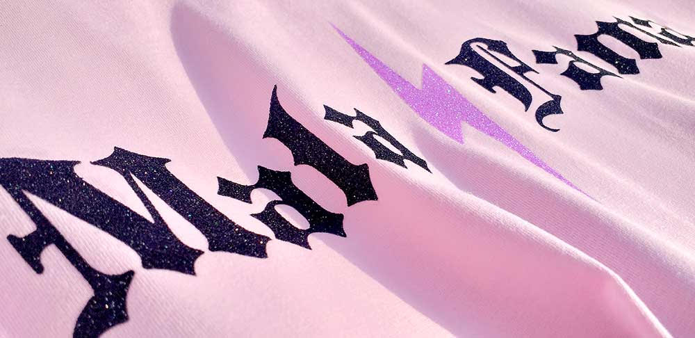 Mala fama crop-top (playera corta rosa) - Imagen 4