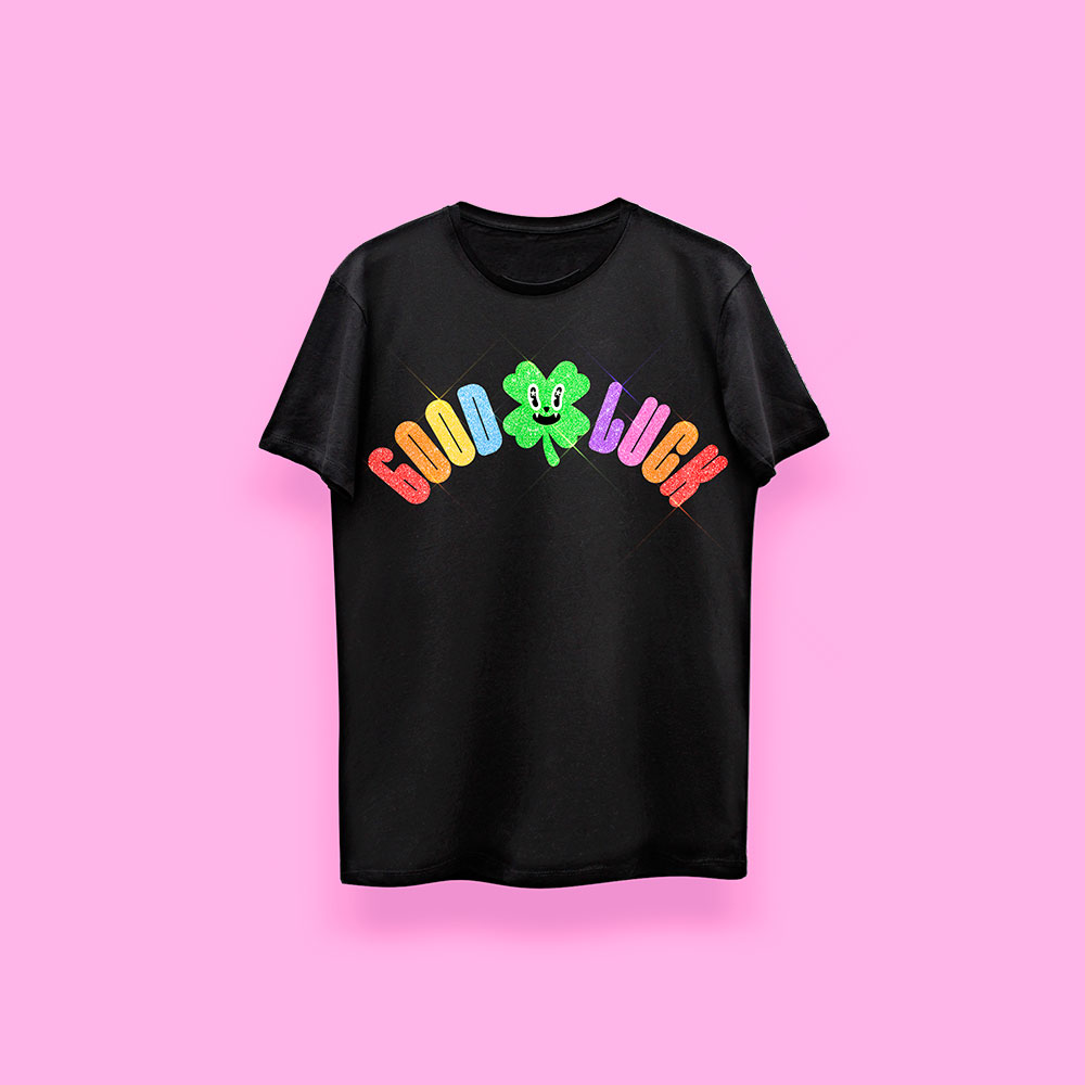Good luck (playera negra)