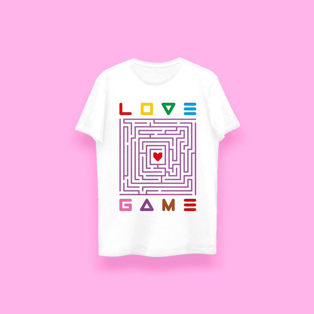 Love game (playera blanca)