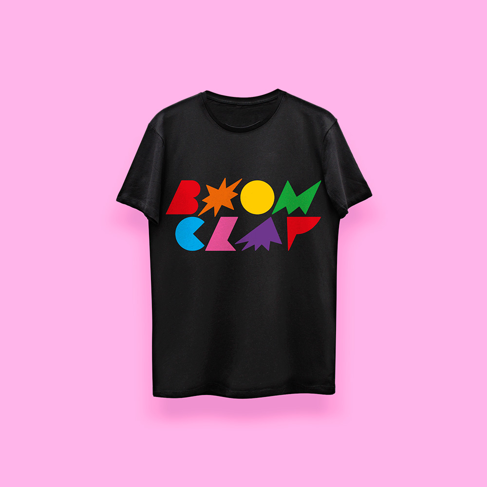 Charli XCX Boom clap (playera negra)