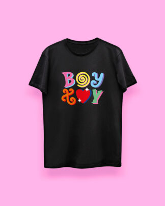 Boy toy (playera negra)