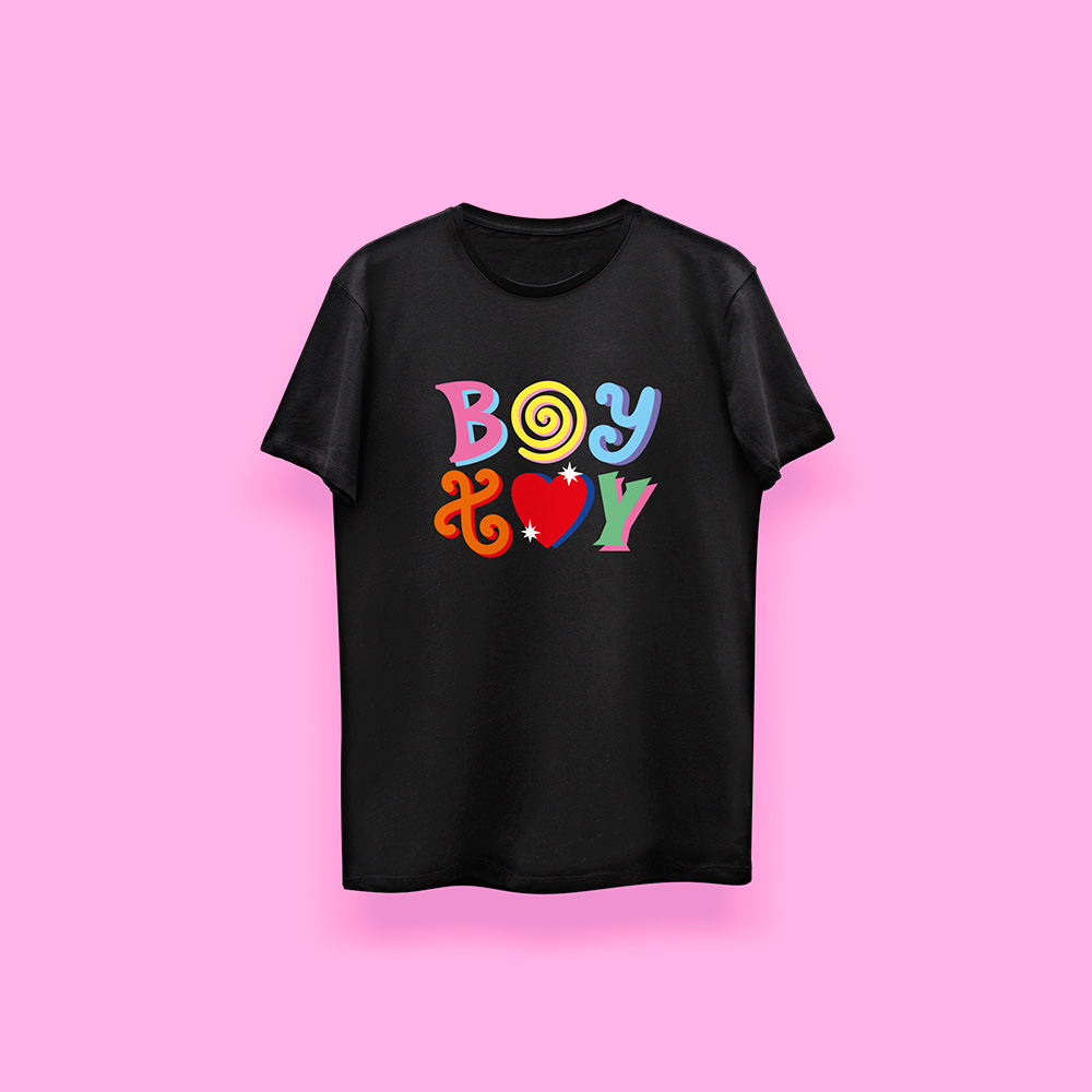 Boy toy (playera negra)