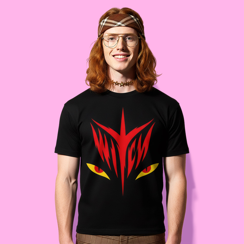 Burning witch (playera negra)