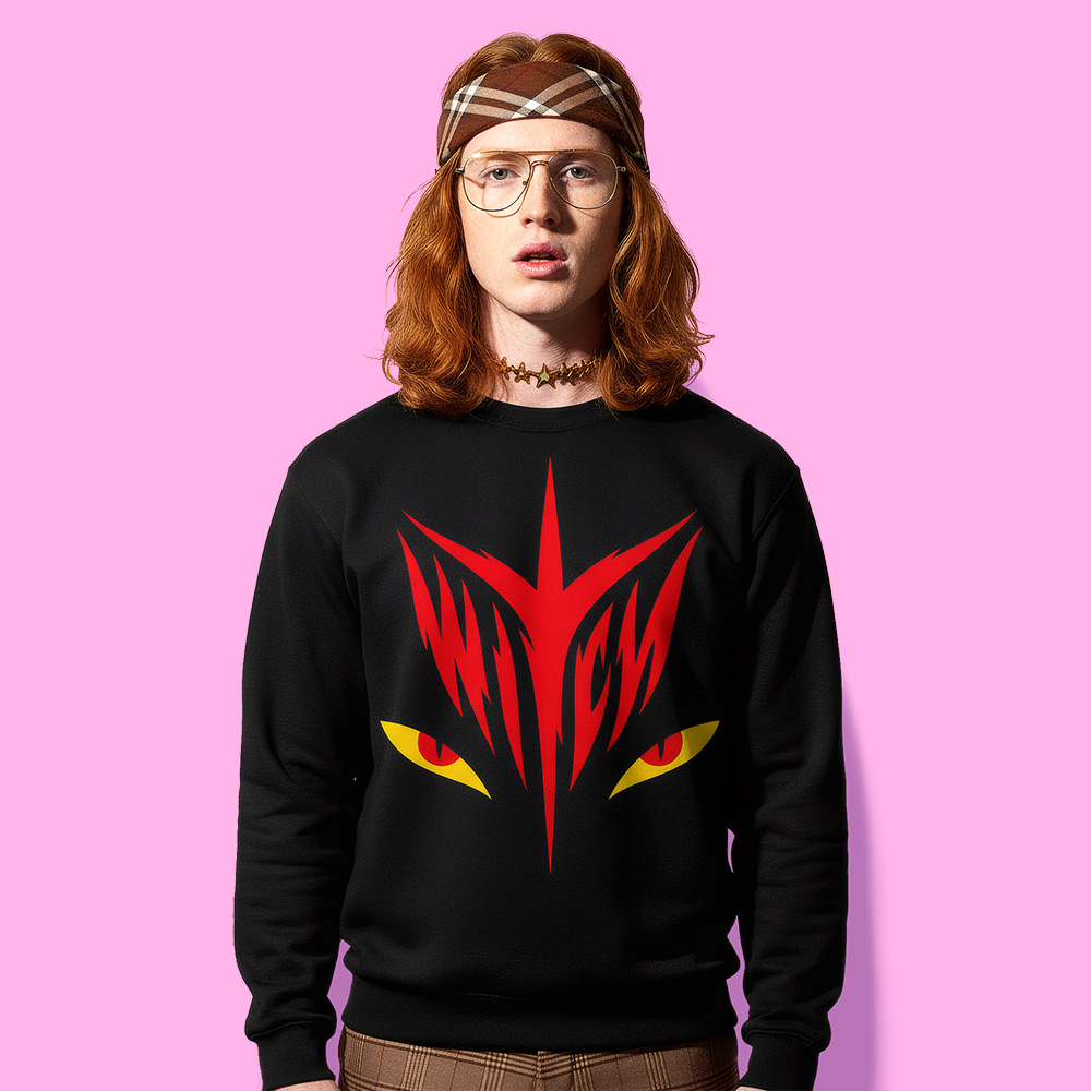 Burning witch (sudadera negra)