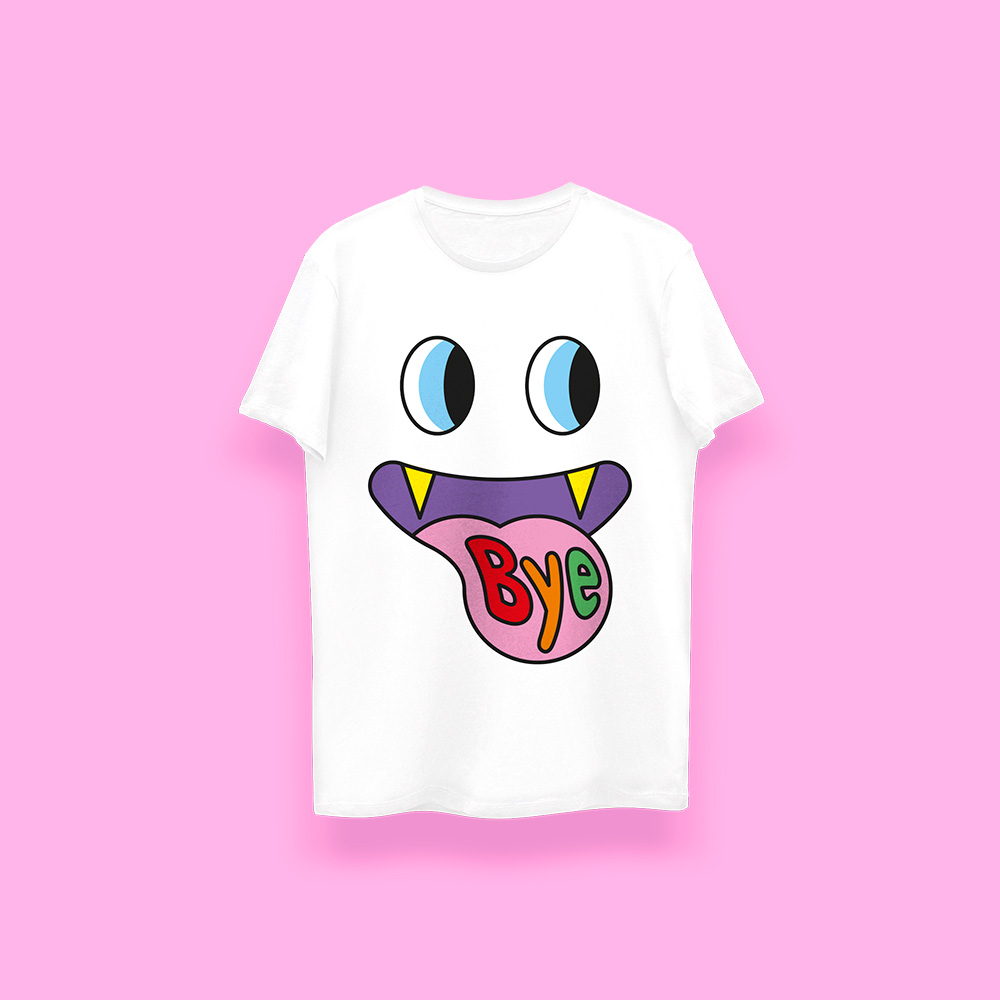 Halloween ghosting (playera blanca) - Imagen 2