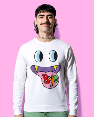 Halloween ghosting (sudadera blanca)
