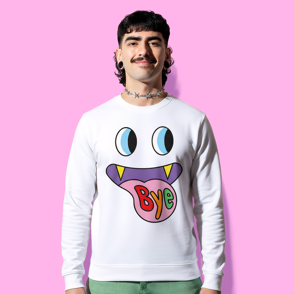 Halloween ghosting (sudadera blanca)