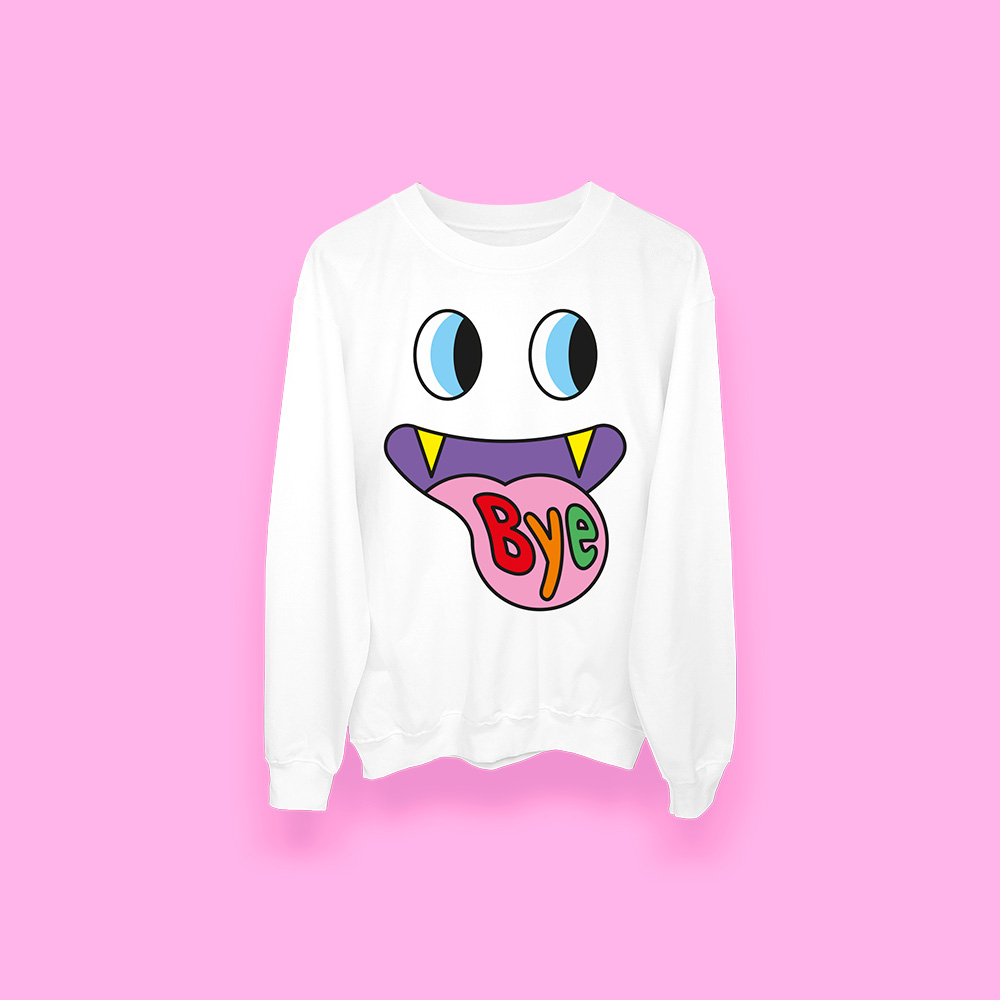 Halloween ghosting (sudadera blanca) - Imagen 2