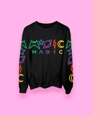 Magic (sudadera negra)