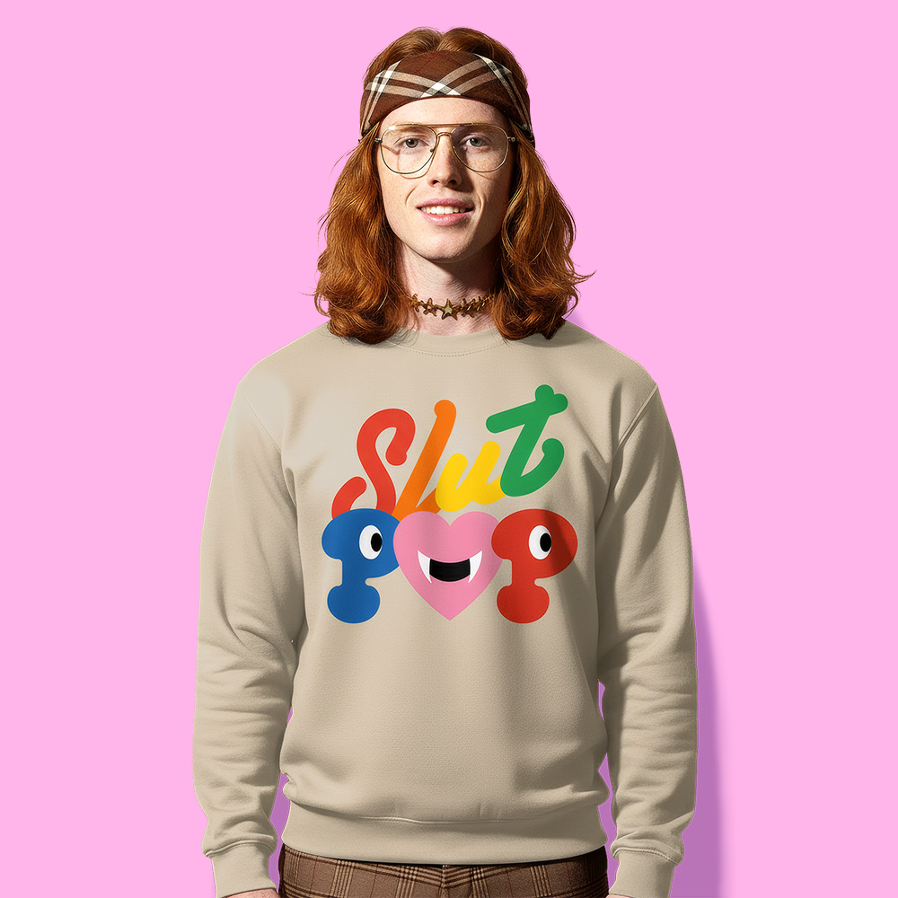SLVT POP (sudadera arena)