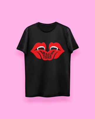 Mala fama DEVIL'S KISS (playera negra)