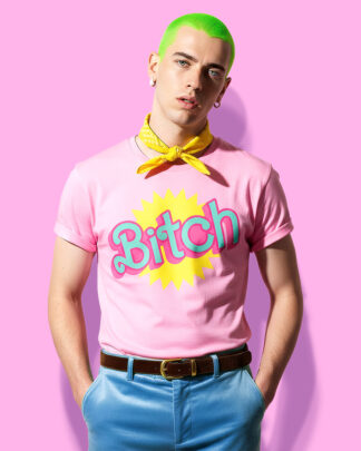 Barbie is a B (playera rosa)