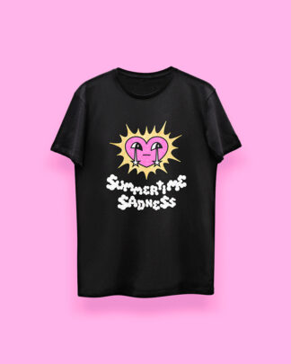 Summertime sadness (playera negra)