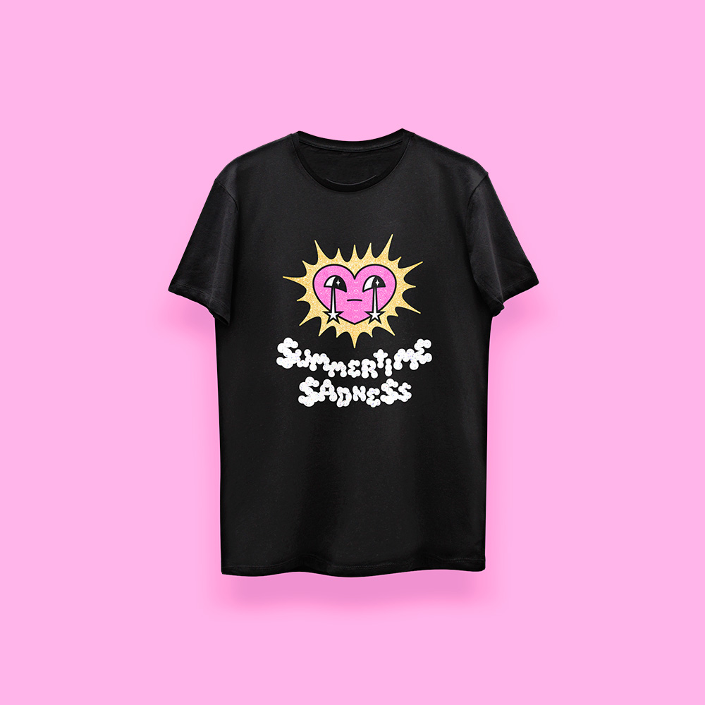 Summertime sadness (playera negra)