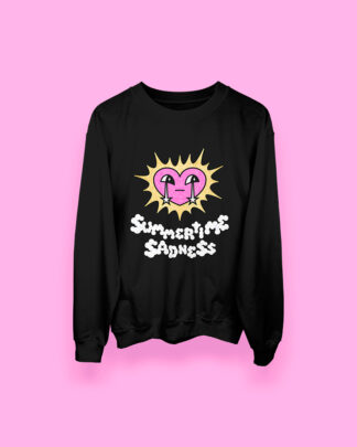 Summertime sadness (sudadera negra)