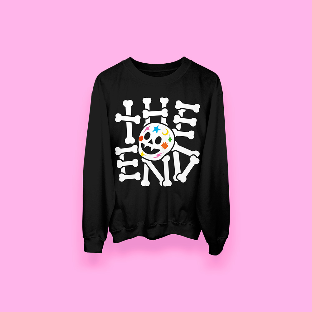 Halloween The end (sudadera negra) - Imagen 2