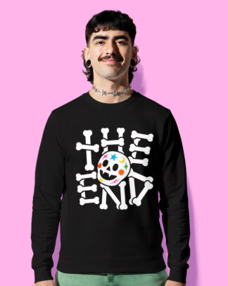 Halloween The end (sudadera negra)