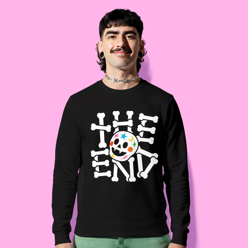 Halloween The end (sudadera negra)