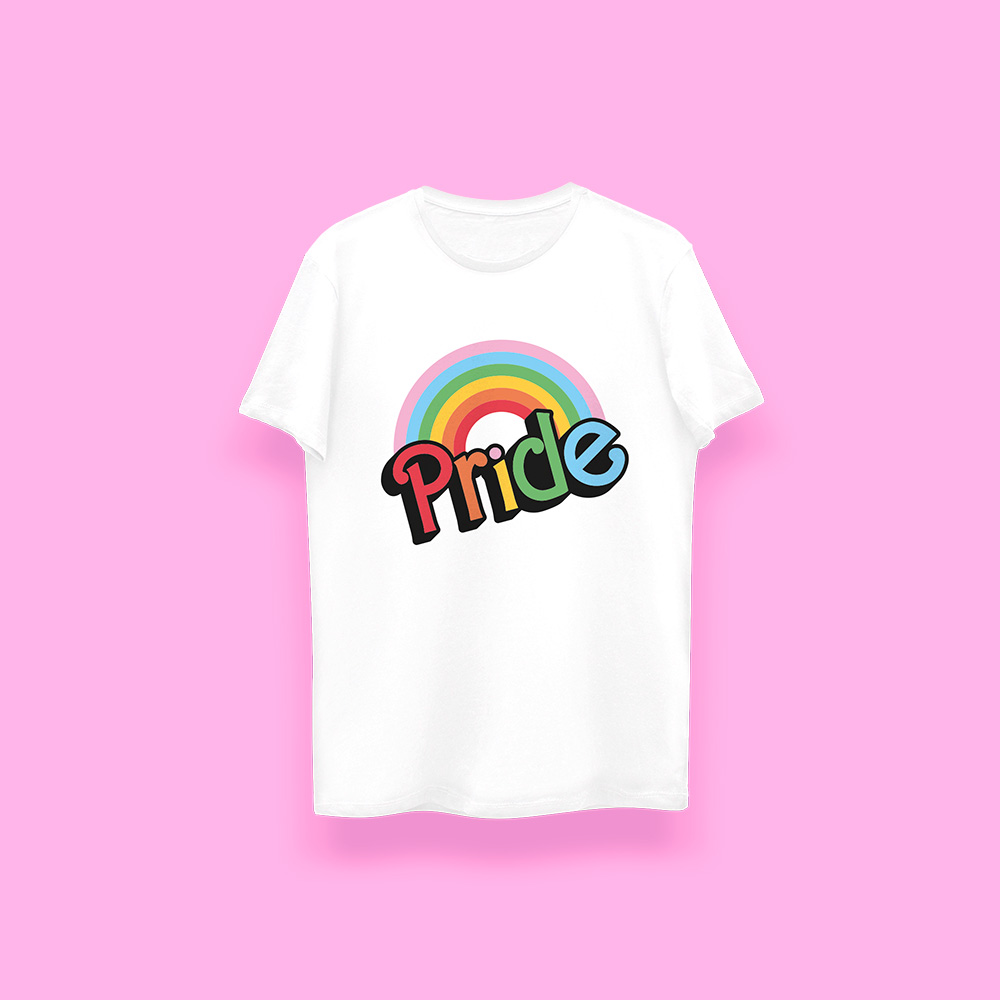 Pride Barbie (playera blanca) - Imagen 2
