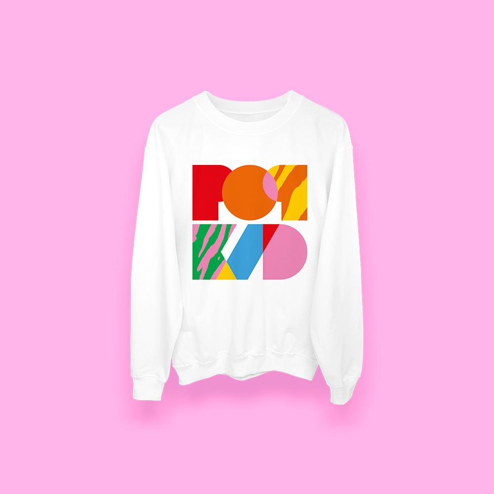 POP KID (sudadera blanca)