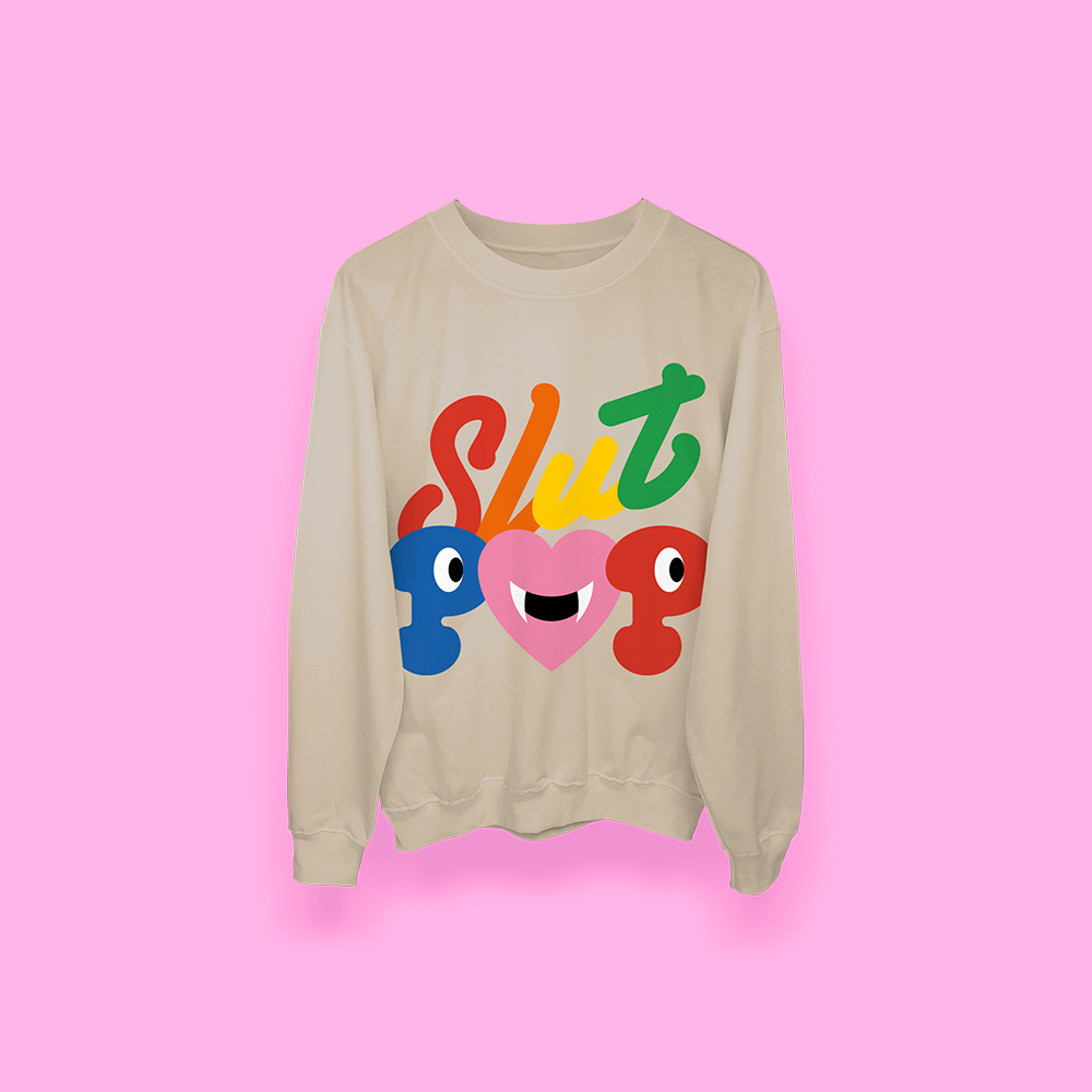 SLVT POP (sudadera arena) - Imagen 2