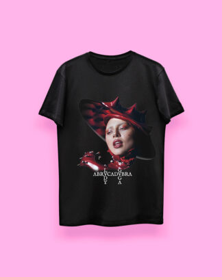 Lady Gaga Abracadabra (playera negra)
