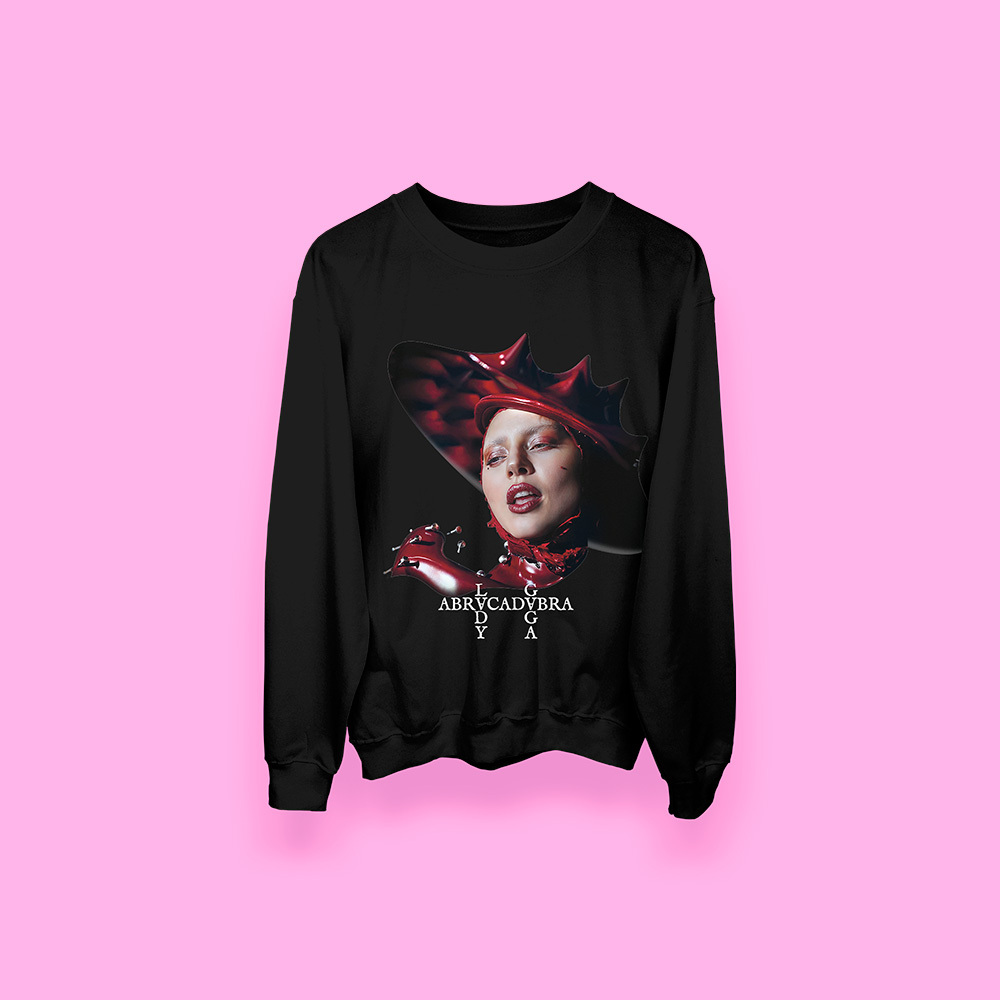 Lady Gaga Abracadabra (sudadera negra)