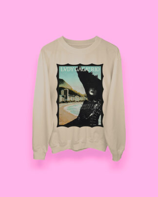 Lady Gaga MAYHEM on the beach (sudadera arena)