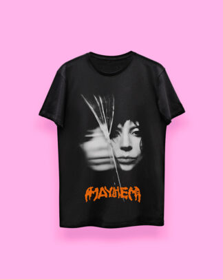 Lady Gaga MAYHEM album (playera negra)