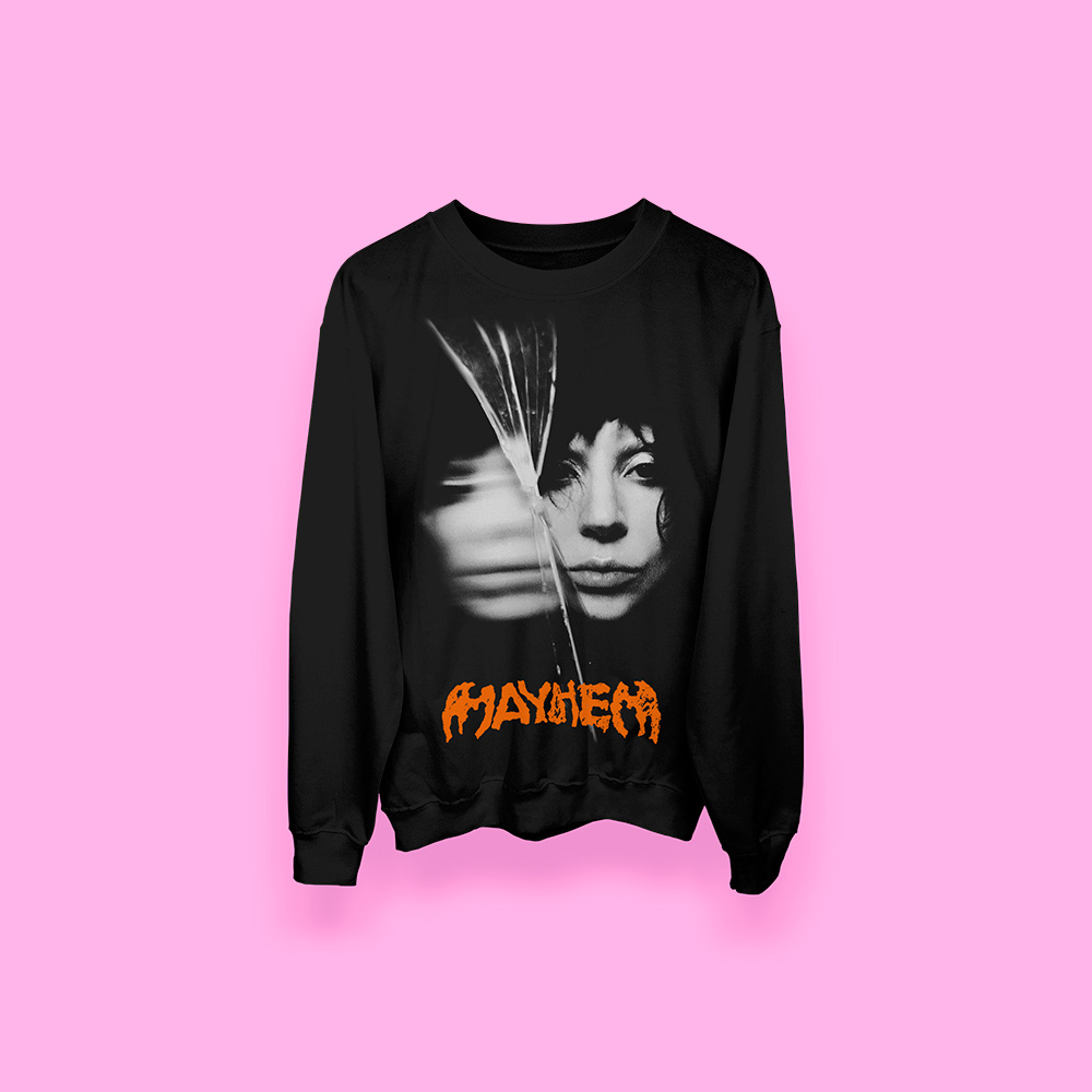 Lady Gaga MAYHEM album (sudadera negra)