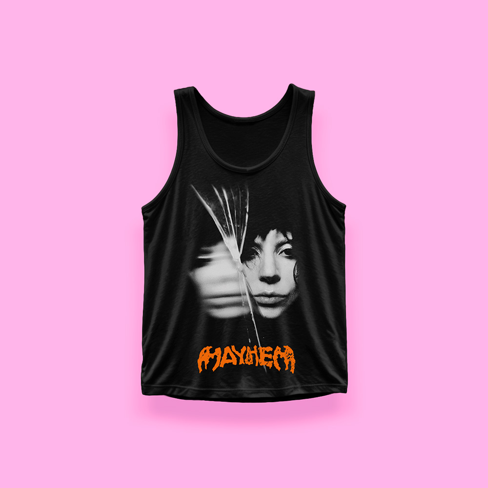 Lady Gaga MAYHEM album (tank top negro)