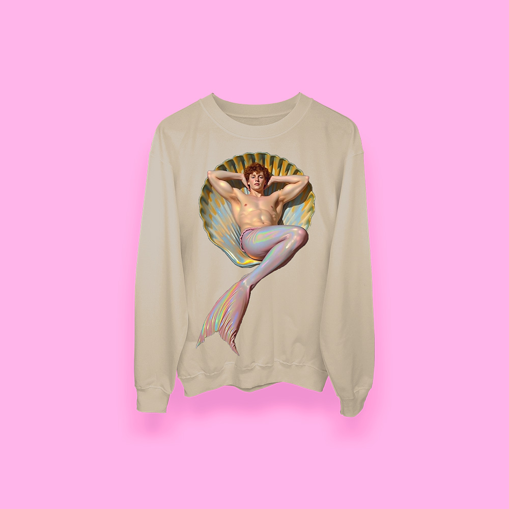 Aphrodite boy capuccino (sudadera arena)