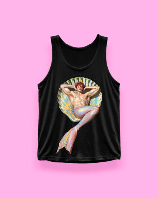 Aphrodite boy black (tank top negro)