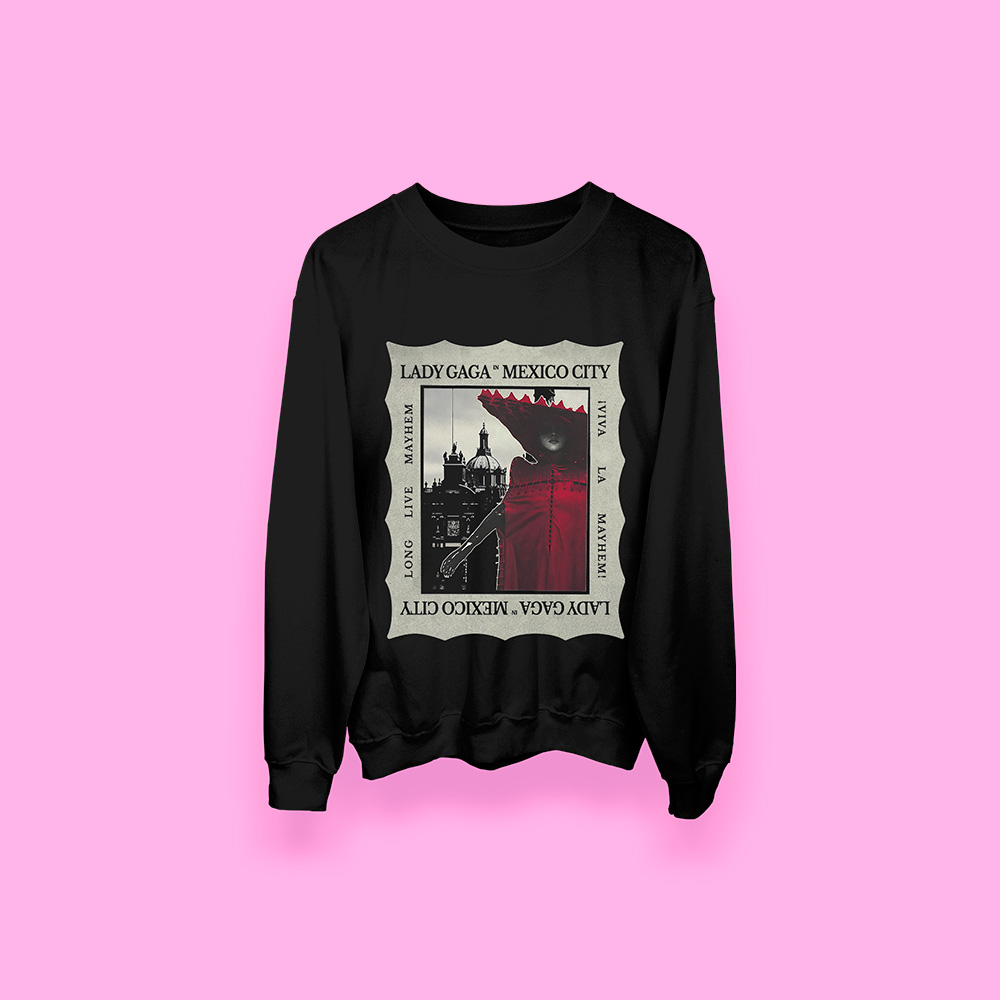Lady Gaga ¡Viva MAYHEM! (sudadera negra)