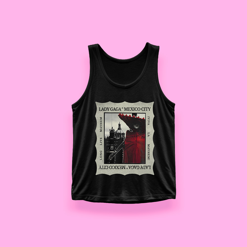 Lady Gaga ¡Viva la MAYHEM! (tank top negro)