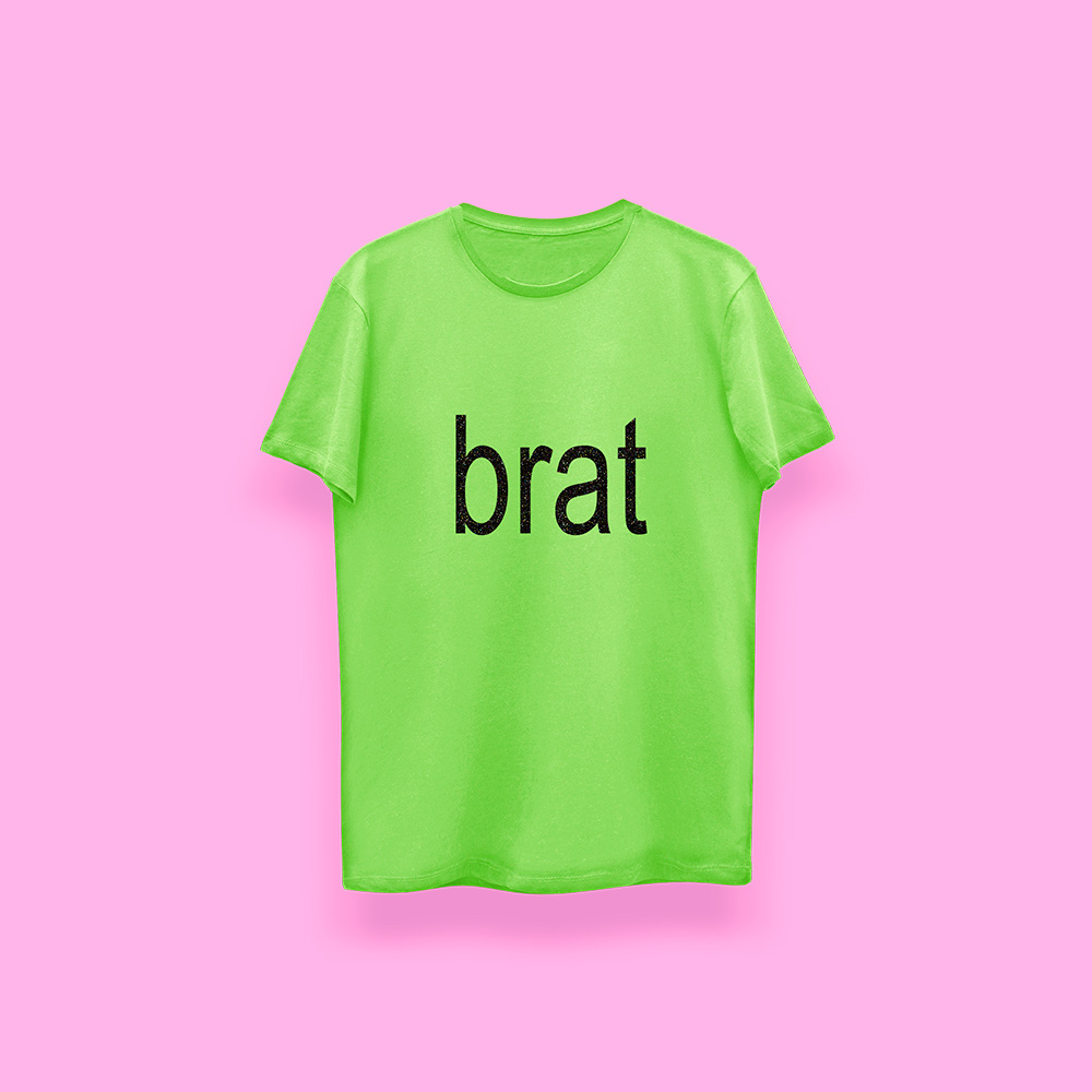 brat (playera verde neón) - Imagen 2