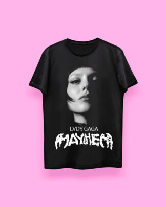 Lady Gaga Black MAYHEM (playera negra)