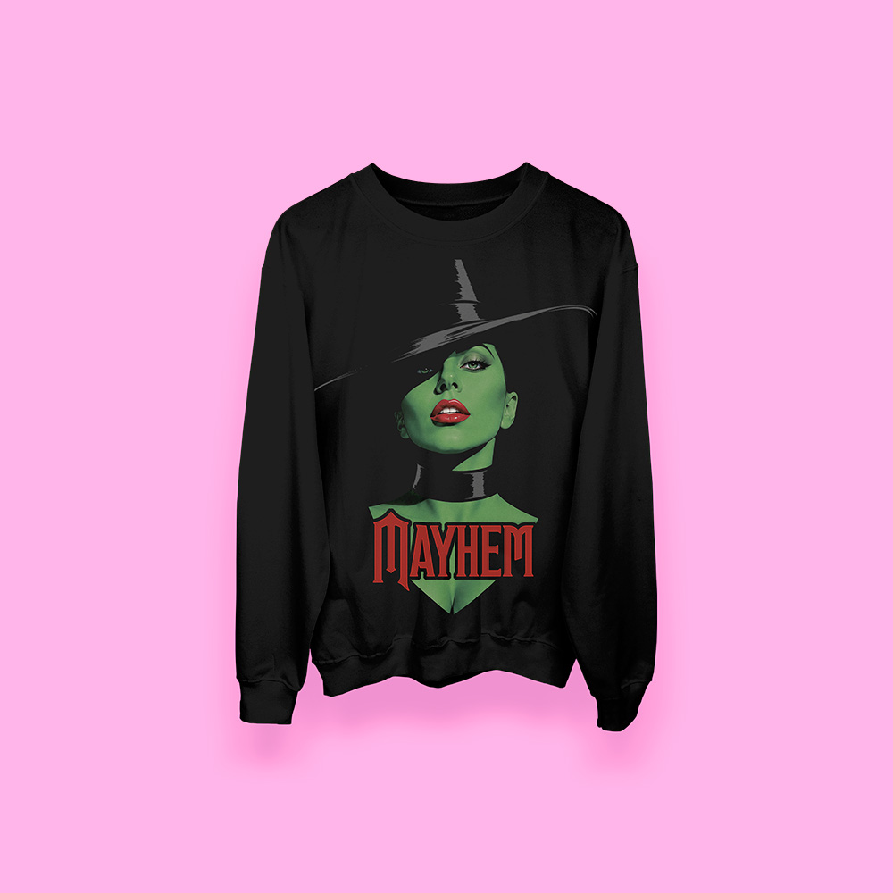 Lady Gaga Wicked MAYHEM (sudadera negra)